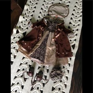 Vintage Doll Clothes Bundle - 7 Piece Outfit